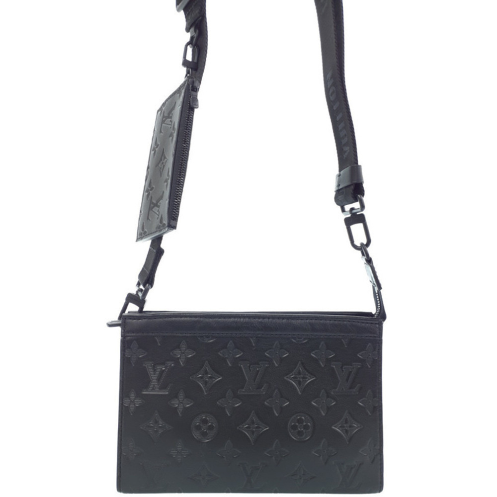 Louis Vuitton Monogram Shadow Gaston Wearable Wallet Shoulder Bag